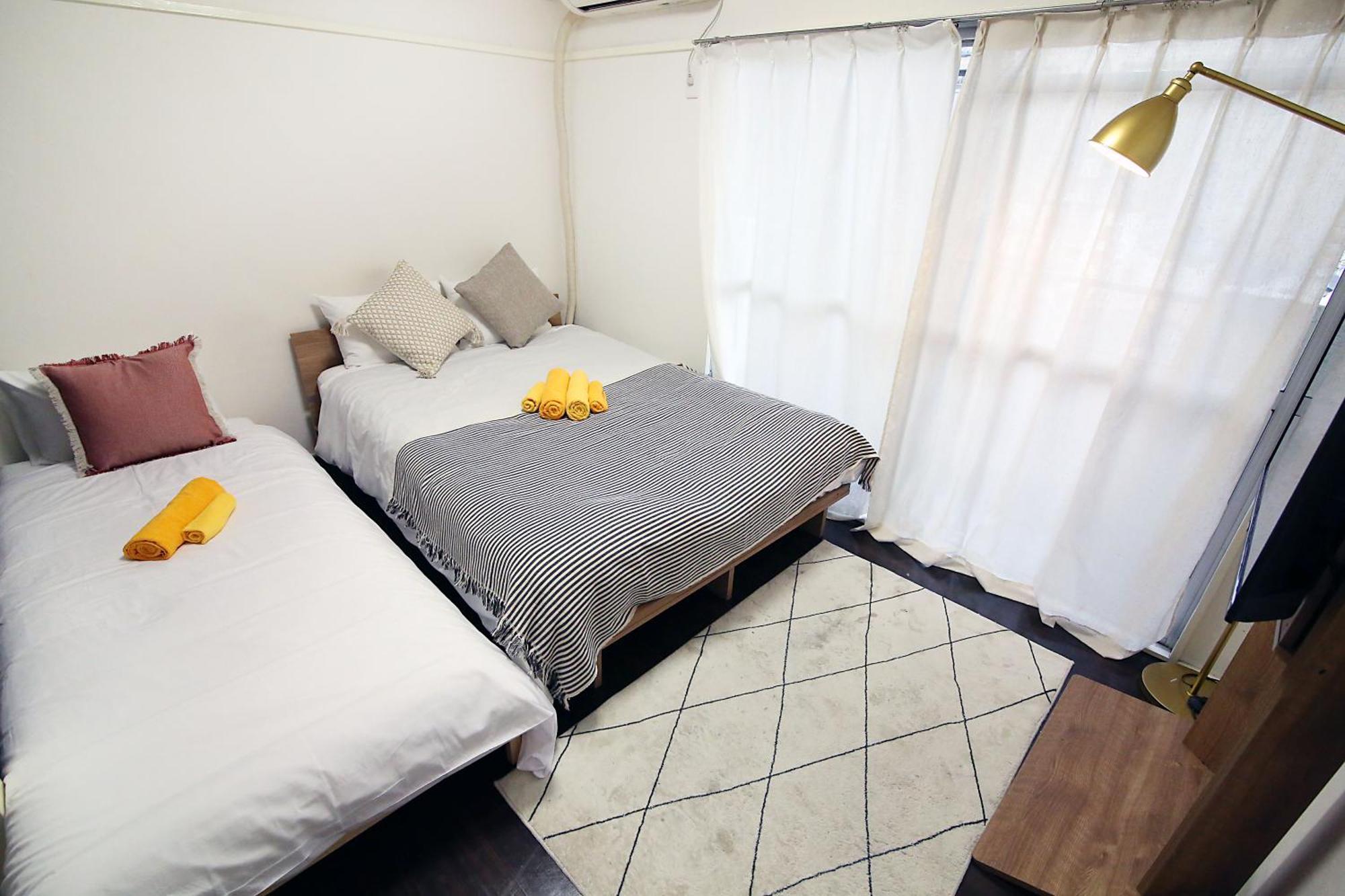 Shinjuku! Hayashi House 3p Free Wi-fi! Apartment *